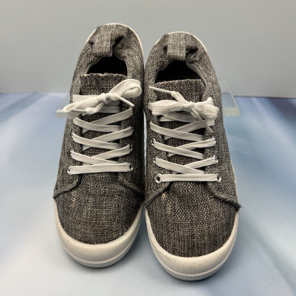 Sole Mate Women’s Shoes Size 7 Fabric Upper Canvas Casual Comfort Slip On EUC - Picture 3 of 12